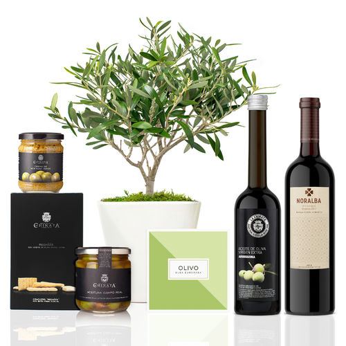 Lote Gourmet Atenea con olivo